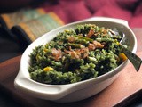 Palak Makai Rice Recipe | Indian Style Spinach Corn Rice | Gluten Free Recipe
