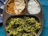 Palak Paneer Rice Recipe | Spinach Paneer Rice | Masterchefmom