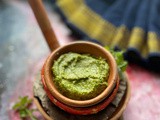 Pudina Thogayal/Thuvaiyal | Mint Thogayal | Mint Chutney for Rice | Gluten Free and Vegan Recipe