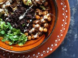 Roasted Cauliflower and Finger Millet Salad with Tahini Dressing | Roasted Cauliflower and Ragi Aval Salad Recipe