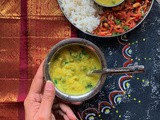 Saatvik Dal Recipe | Pressure Cooker Dal Recipe | Cabbage and Peas Dal | Gluten Free Recipe