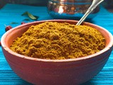 Sambar Powder | Sambar Podi Recipe | How to grind Sambar Powder at home using a Mixie/Mixer | Vegan and Gluten Free Recipe