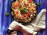 Spaghetti Aglio e olio | Classic Spaghetti Pasta Recipe with Garlic and Herbs