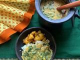 Spinach Kootu Recipe | South Indian Style Spinach Dal Recipe | Gluten Free And Vegan