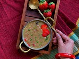 Strawberry Pappu Recipe | Andhra Style Strawberry Dal Recipe | Gluten Free and VeganRecipe