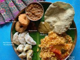 The Vara Mahalakshmi Thali 2019 | Indian Thali Ideas By Masterchefmom #011| Gluten Free Meal