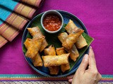 Tofu Carrot Spring Roll | Spring Roll Recipe | Vegan Recipe