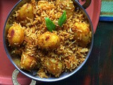 Urulai Masala Sadam | Baby Potato Masala Rice | Gluten Free and Vegan Recipe