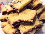 Blåbärspajsrutor/ Blueberry pie bars