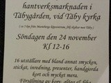 Julmarknad på söndag