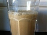Latte smoothie