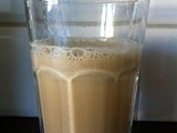 Latte smoothie