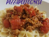 Pasta pollognese med pizzasmak