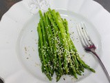 5 ingredients Sesame Asparagus