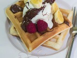 5 Minutes Fluffy Waffle Recipe