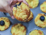 Blueberry Cream Cheese Muffins