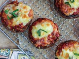 Cheesy Bolognese Stuffed Mushrooms