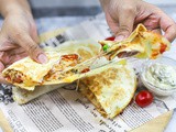 Chipotle Chicken Quesadillas