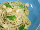 Creamy Pesto Spaghetti