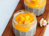 Delicious Mango and Coconut Chia Pudding