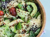 Delicious Pasta Salad with Avocado Dressing