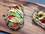 Grilled Caprese Toast