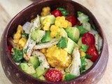 Healthy Chicken and Avocado Salad