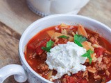 One Pot Lasagna Soup