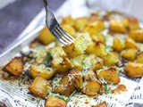 Roasted Garlic Parmesan Potatoes