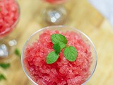 Watermelon Lime Granita