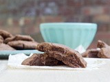 {3 Ingredient} Nutella Stuffed Nutella Cookies