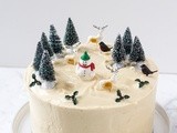 Gingerbread Birthday Cake with Mascarpone Frosting