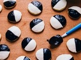 Maple Black and White Cookies