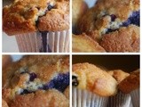 Moist Blueberry Muffins