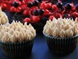 Spiced Chocolate Cupcakes with Gingerbread Buttercream