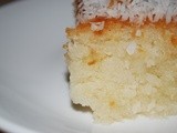 Turkish Cypriot Coconut Cake / HİNDİSTAN CEVİZİ tatlisi