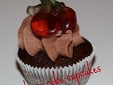 Cherry coke cupcakes