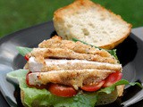 Parmesan Chicken on Asiago Ciabatta