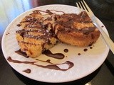 Bauduccco Panettone with Chocolate sauce