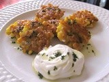 Curried Corn Fritters