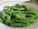 Herbed Sugar Snap Peas