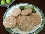 Key Lime White Chocolate Pistachio Cookies