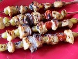 Mediterranean Grilled Chicken Kebobs