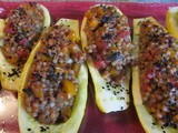 Stuffed Summer Squash with Middle Eastern Spices