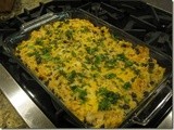 137.0…Cheesy Chicken & Rice Bake