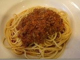 137.2…Pasta Bolognese