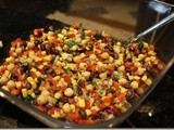 137.6…Black Bean, Chickpea and Corn Salad