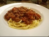 141.6…Linguine with Easy Meat Sauce