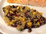 141.6…Quinoa and Black Beans