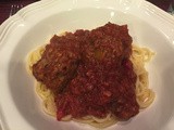 142.8...Real Meatballs and Spaghetti